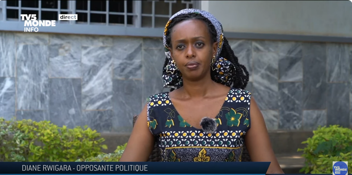 Rwanda : l’opposante Diane Rwigara interdite d’élection, elle s’est exprimé en détails et expliquer pourquoi elle a pas été au funérailles de sa sœur qui est morte le 28 décembre 2023